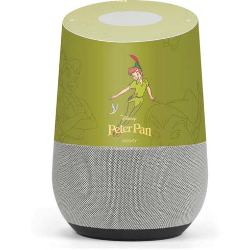 Disney Peter Pan and Tinker Bell Portrait Google Home Skin